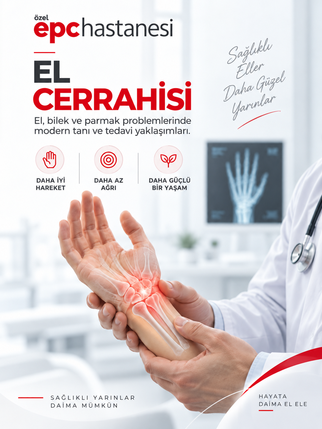 El cerrahisi Adana el ve parmak tedavileri hakkında EPC Hastanesi görseli